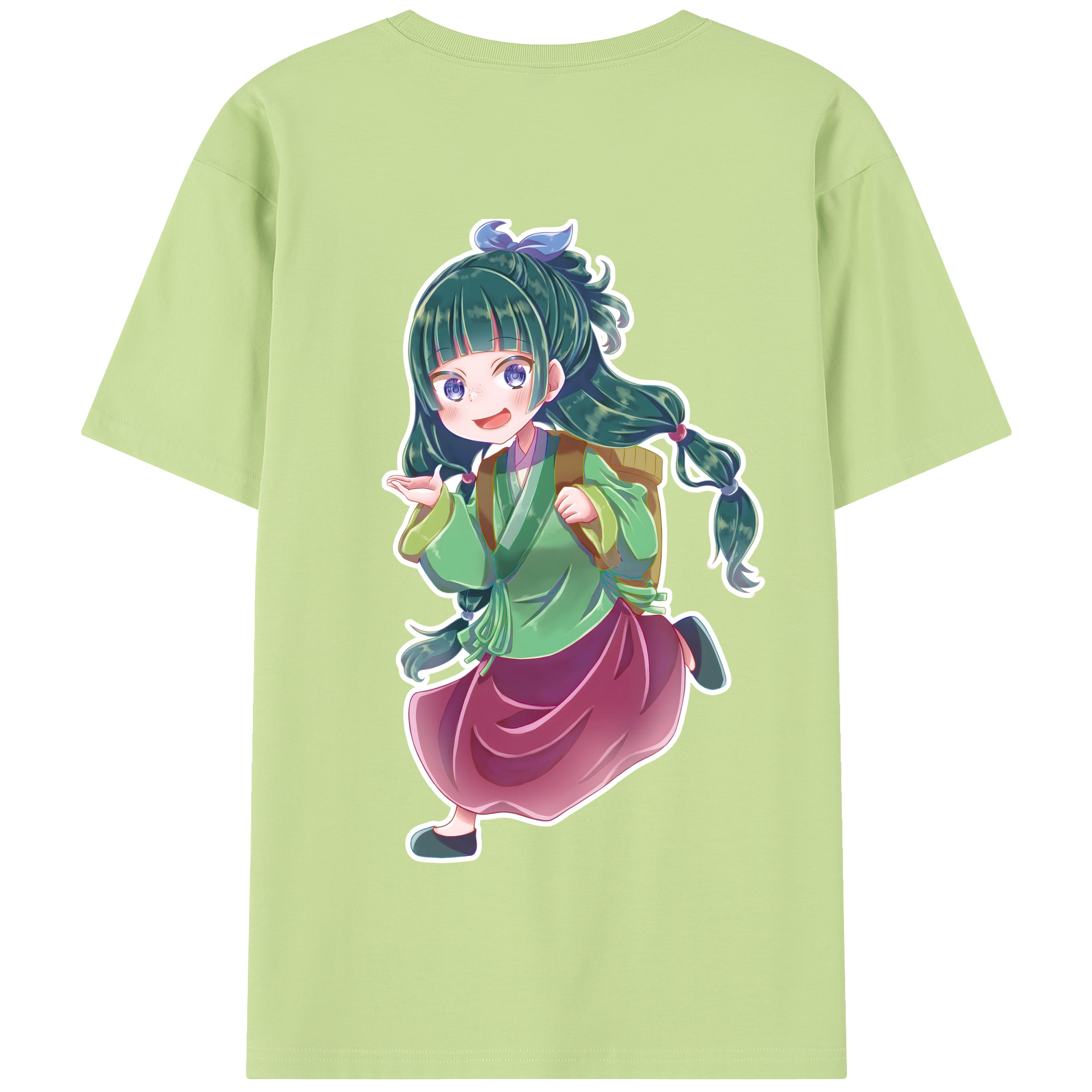 （画像用） 薬屋のひとりごと The Apothecary Diaries 綿100％半袖Tシャツ（背面プリント）